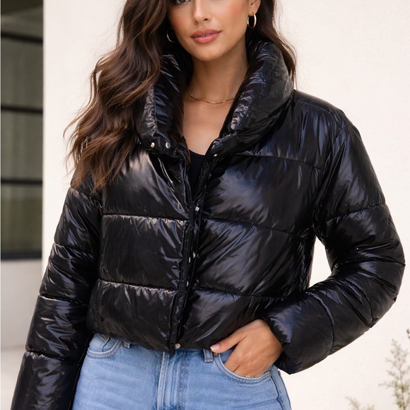 Target A New Day Black Puffer NWOT - Picture 4 of 6